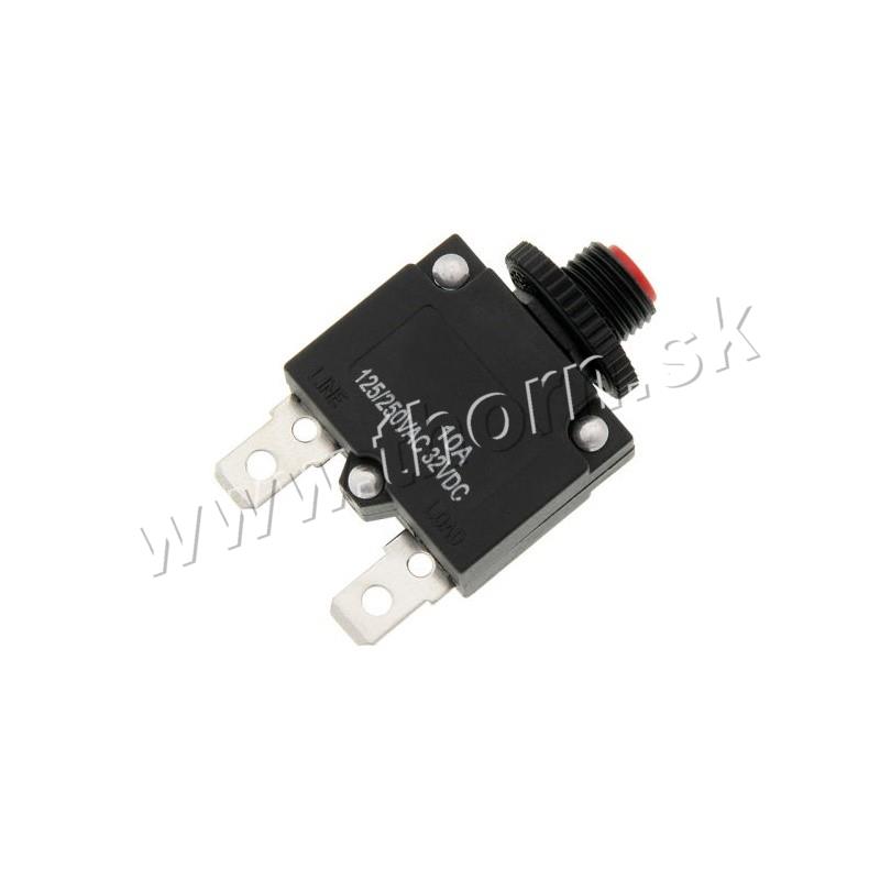 Spínač termobimetalický s funkciou RESET MR1 10 ampér